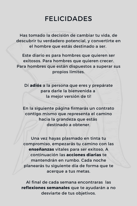 DIARIO DEL HOMBRE EXITOSO